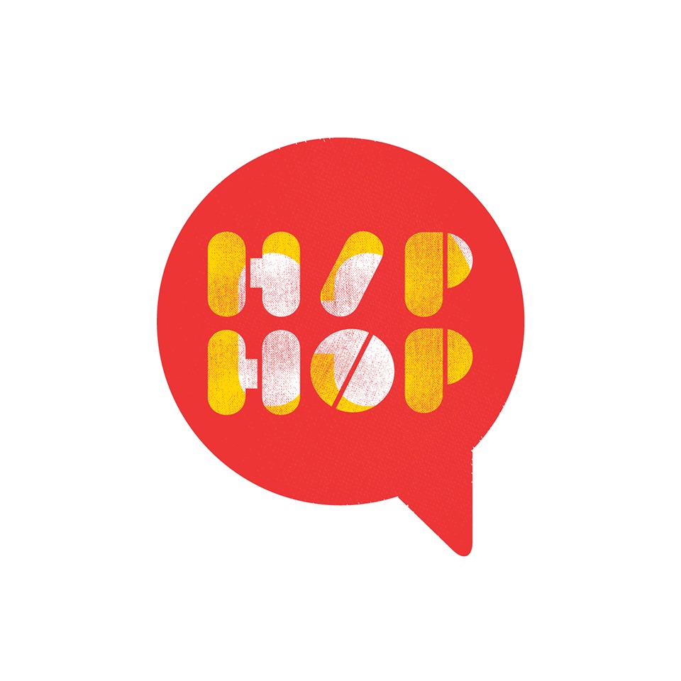 Cornell University Hip Hop Unbound from the Underground exhibition logo design
