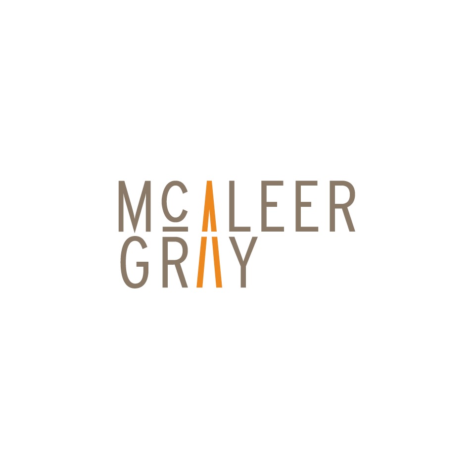 McAleer Gray logo design, Denver Colorado