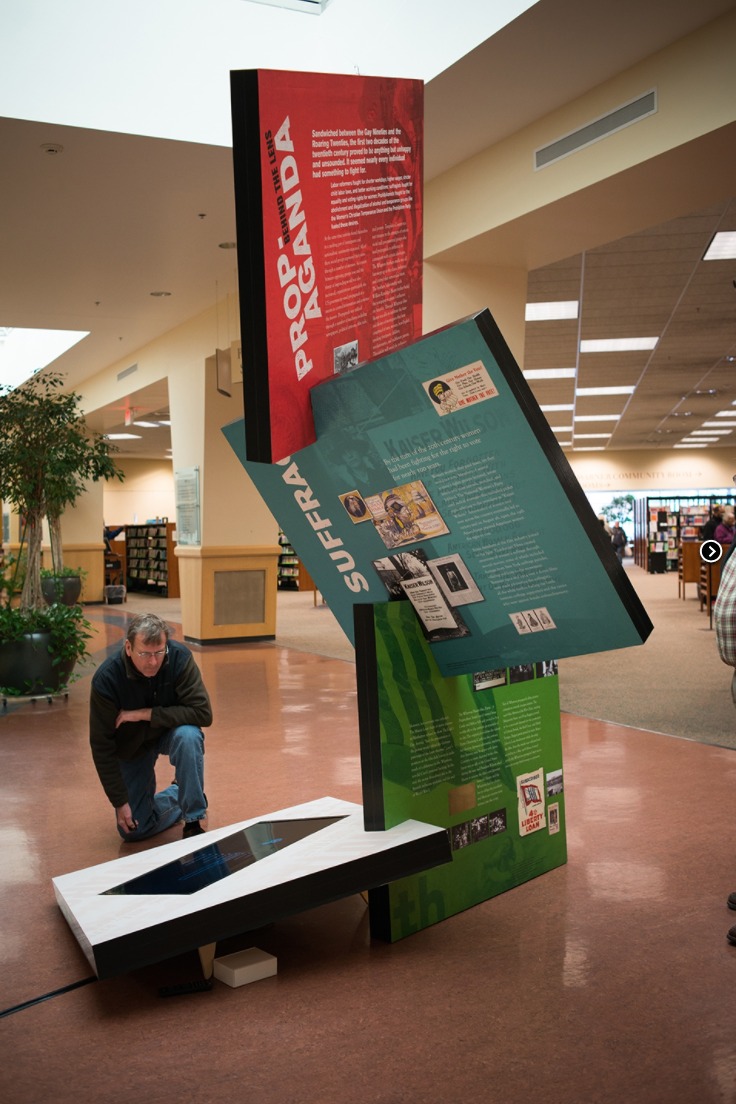 Ithaca Motion Picture Project exhibition graphics design