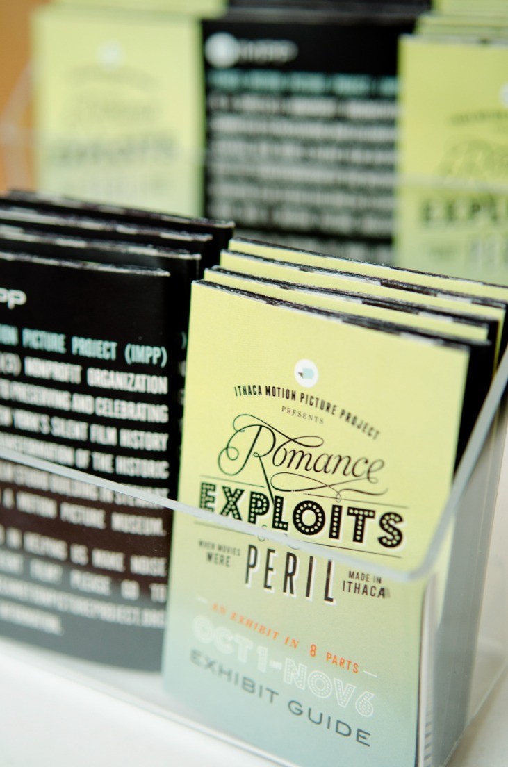 IMPP walking tour map for Romance Exploits and Peril exhibition